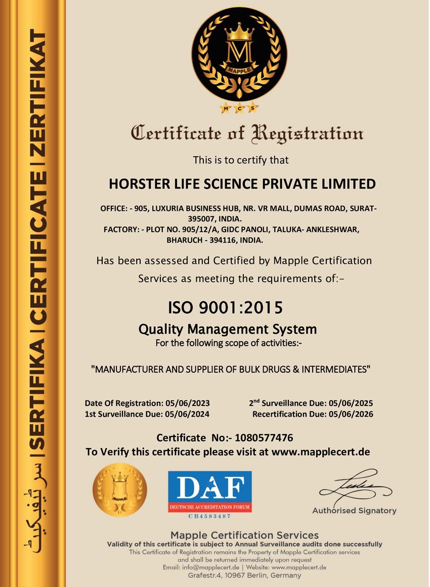 Horster Life Science Pvt Ltd